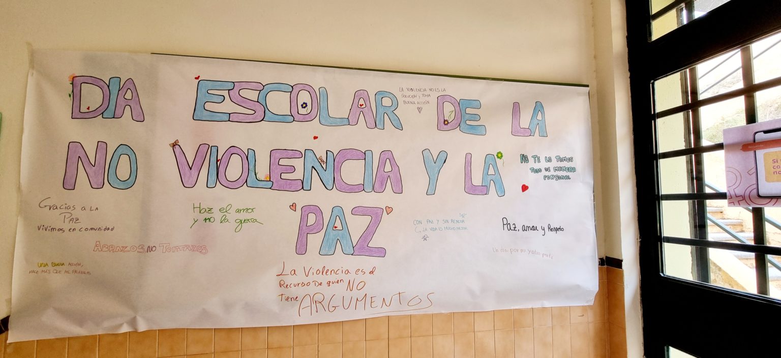 Día Escolar de la No Violencia y la Paz – IES Jardín de Málaga